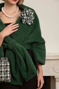 Palmina fluffy wool shawl CHRISTMAS GIFT