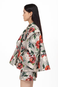 Vertigo floral jacket One Size