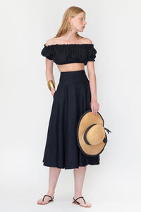 Carolina linen skirt Online Exclusive MZ0047